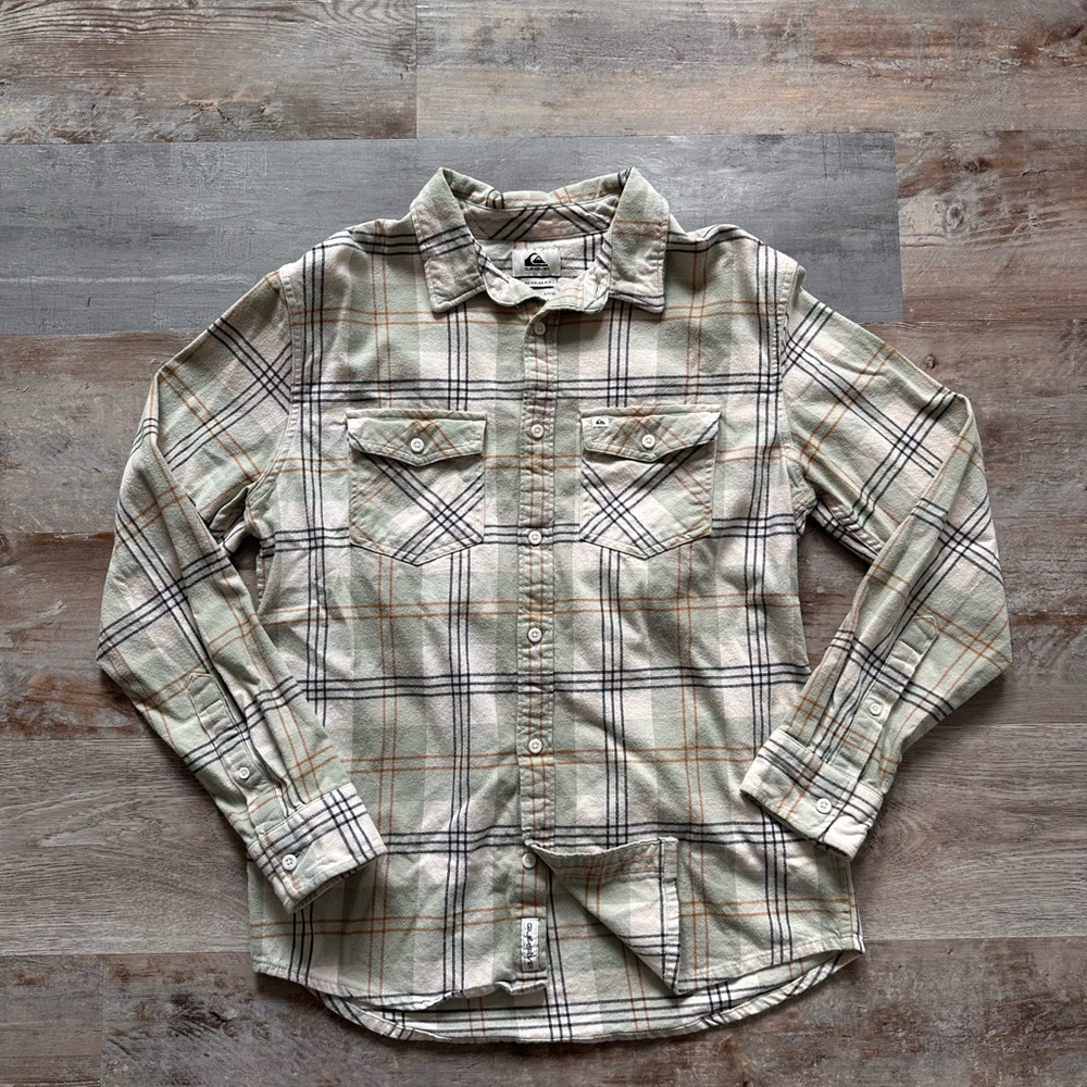 Men’s quicksilver flannel